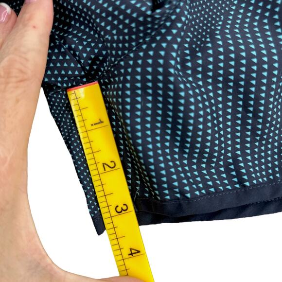 Under Armour Blue Fly By 2.0 Geometric Pattern Athletic Running Shorts Small - Picture 6 of 6